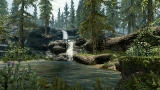 Wasserfall am See